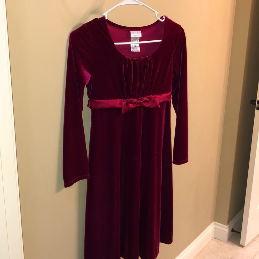 Red, Velvet Event Dress